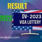 dv lottery 2023 results